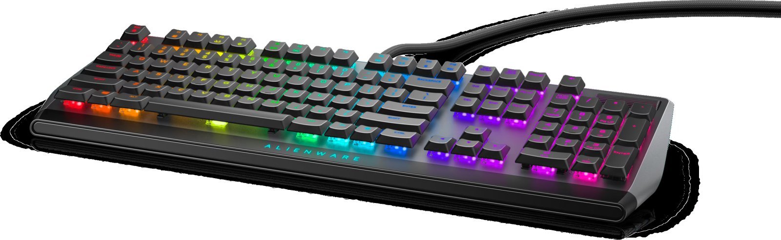 DELL ALIENWARE Low Profile RGB Mechanical Wired Gaming Keyboard