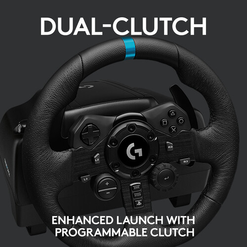 Logitech G923 TRUEFORCE Sim Racing Wheel for Playstation & PC - PS