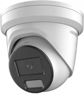 Hikvision ColorVu Fixed Turret Camera - 4MP (2688 × 1520), 1/1.8" Progressive Scan CMOS Sensor, 2.8 mm 4 mm Lens, PoE Connect power, Water and Dust Resistant, Built-in Microphone