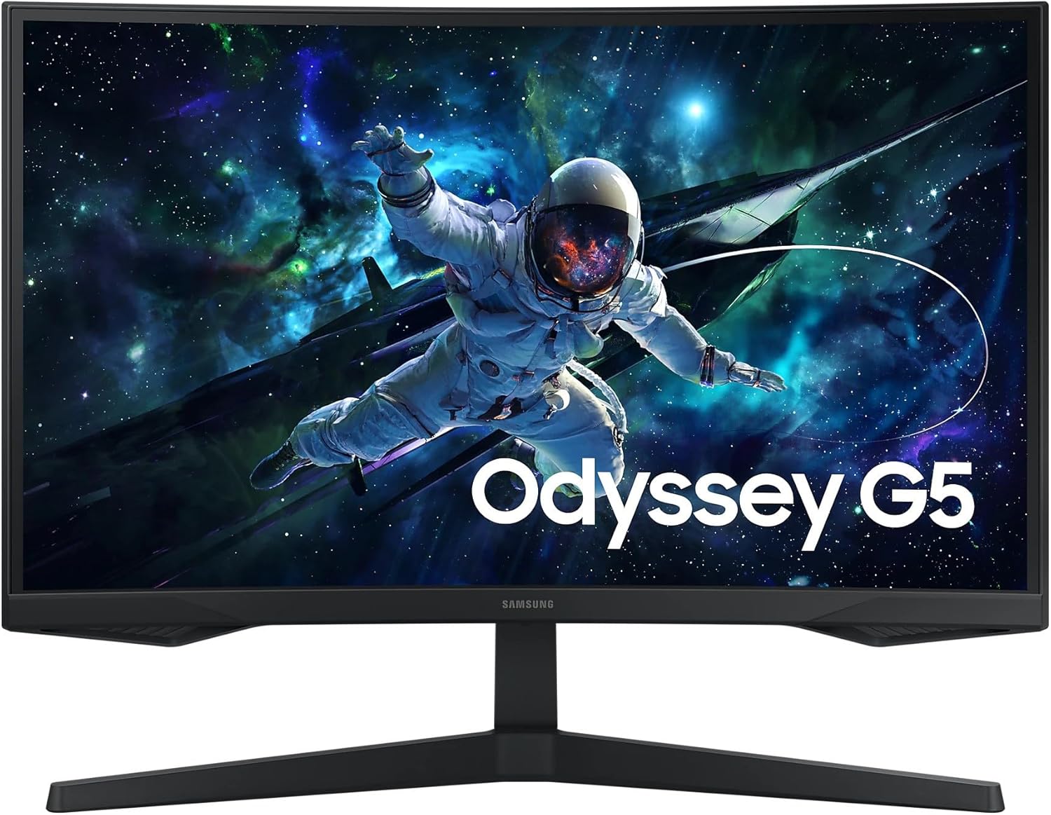 SAMSUNG LS27CG552EMXUE Curved Gaming Monitor - 27" QHD (2560 x 1440), VA, HDMI, DP, 300 cd/㎡, 165Hz, Tilt, Wall Mount