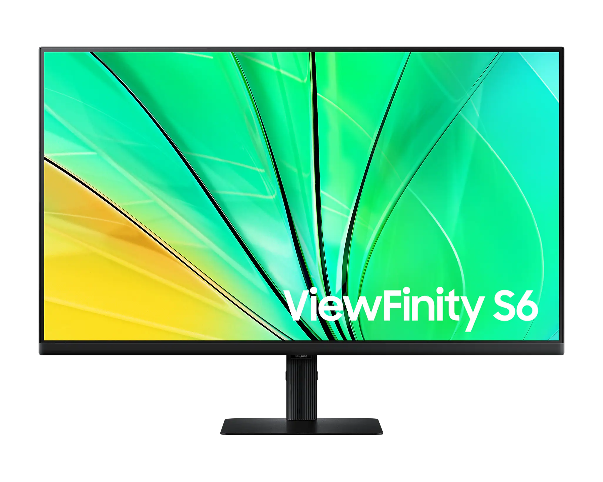 SAMSUNG ViewFinity S6 S60D (LS32D606EAMXUE) Curved Monitor - 32" QHD (2,560 x 1,440), IPS, HDMI, DP, 350cd/㎡, 100Hz, Tilt, Swivel, Pivot