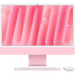 APPLE Z1ES000AP (2024) iMac - M4 Chip 10-Core CPU, 32GB, 2TB SSD, 10-Core GPU | 16-Core Neural Engine, 24" 4.5K (4480 x 2520) (Pink)